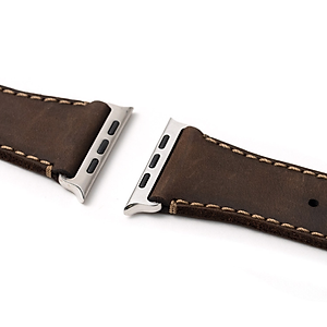 Dây da dành cho Apple Watch Ultra , chất liệu da bò, hiệu Khắc Tên - Hàng chính hãng