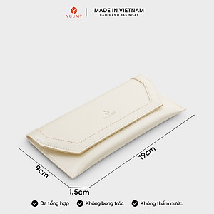 Ví Yuumy ( Thời trang nữ kiểu cầm tay dáng dài - Ví da Verein YV91 )