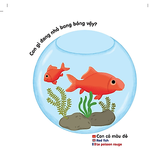 Sách Chuyển Động Thông Minh Đa Ngữ Việt - Anh - Pháp (Giúp Trẻ Nhận Biết Thế Giới Xung Quanh Thật Trực Quan Và Sinh Động)