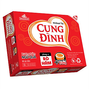 Thùng 30 Gói Mì Khoai Tây Cung Đình Hương Vị Bò Hầm