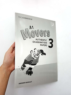 A1 Movers 3 Answer Booklet: Authentic Examination Papers