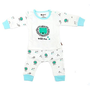 Bộ quần áo sơ sinh tay dài dày dặn BKT012