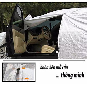 Bạt che phủ ô tô dành cho xe Honda Civic CAO CẤP Cách Nhiệt ( hàng 3 lớp)