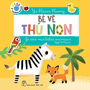 Sách Tay Khéo Tay Xinh - Bé Vẽ Thú Non