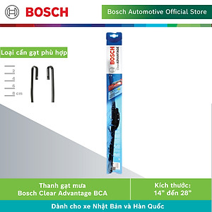 Thanh Gạt mưa Bosch Clear Advantage - Hàng chính hãng