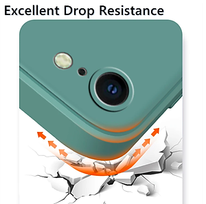 Ốp lưng silicon case cho iPhone 7/8/SE2/SE3 chống bám bẩn mặt lưng siêu mềm mịn, có gờ bảo vệ camera - hàng nhập khẩu