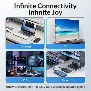 Hộp đựng ổ cứng 2.5" ORICO 25WP1-U3-BK - Hàng Chính Hãng