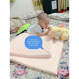 Nệm Em Bé Cao Su Thiên nhiên 2.5cm đủ mọi kích cỡ- Nệm Nằm Nôi Cũi, Nệm đi học- nệm bé sơ sinh