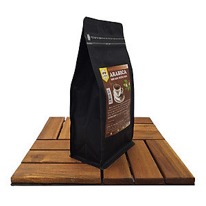 Cà Phê Rang Mộc Nguyên Chất - ARABICA (Gói 500g) Tặng Thìa Đong Cà Phê - Pha Máy Hoặc Pha Phin - Hương Thơm Nồng Nàn, Vị Đắng Nhẹ, Hậu Chua Thanh Thoát - Coffee New