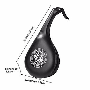 Đích Đá Tập Võ Thuật Cầm Tay Taekwondo, Vovinam, Karatedo Bằng Da PU Cao Cấp Cho Trẻ Em Và Người Lớn Chính Hãng miDoctor (1 cái)