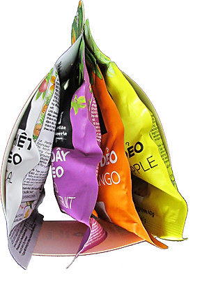 Combo 4 Bịch Trái Cây Sấy 40g- Xoài, Thơm, Chanh dây, Hỗn hợp