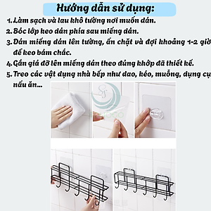 Giá treo dao kéo và dụng cụ nhà bếp dán tường không khoan- Kệ treo đồ nhà bếp đa năng chống rỉ sét - Kệ dán tường treo dao muỗng tiện lợi- Giá đỡ dụng cụ bếp bằng kim loại sơn tĩnh điện- Kệ nhà bếp treo tường chịu lực cao