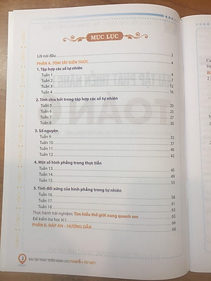 Combo Sách Bài Tập Phát Triển Năng Lực Toán 6 Tập 1 + Tập 2 (Biên Soạn Theo Chương Trình Giáo Dục Phổ Thông Mới)