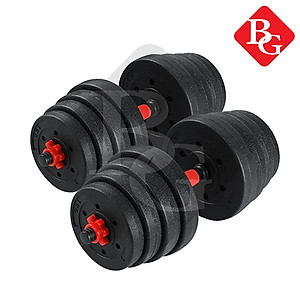 BG BỘ TẠ 30KG Tạ Tập Tay Đa Năng Điều Chỉnh 2 in 1 Kết Hợp Tạ Đẩy ( hàng nhập khẩu)