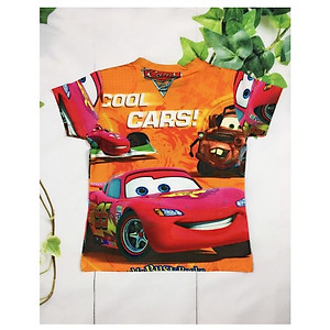 Set đồ đồ bộ bé trai hình Mc queen  từ 10-58kg - Vải thun lạnh - Kiến Lửa