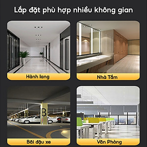 Đui Đèn Cảm Biến Chuyển Động E27, Tự Động Bật Tắt Thông Minh khi có người