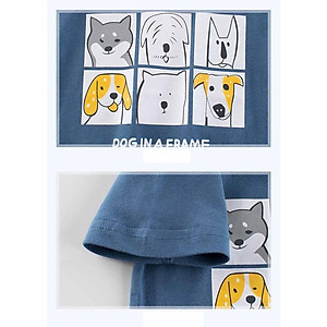 Áo thun cho bé trai Easy Baby kiểu dáng cá tính, chất cotton mềm mại thoáng mát cho bé từ 10-22kg (ST-1115B)