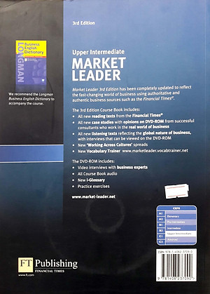 Sách Market Leader ( 3 Ed.) Upper-Inter: Course Book With DVD-ROM - Paperback