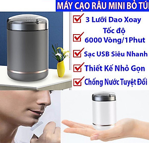 Phụ Kiện - Lưỡi Dao Cạo Râu 3 Lưỡi Thay Thế Cho Máy Cạo Râu MiNi 3 Lưỡi Công Nghệ Nhật Bản
