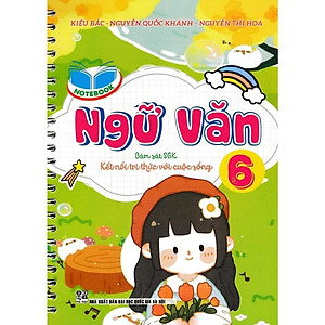 Sách - Sổ Tay Notebook Ngữ Văn 6 - Bám Sát SGK Kết Nối Tri Thức Với Cuộc Sống - Hồng Ân
