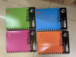 Sổ Lò Xo Grand A5 240 Trang Bìa Giấy