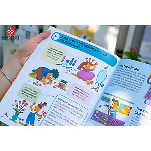 Sách - 150++ nghề nghiệp cho tương lai - Cho trẻ từ 6 tuổi - Đinh Tị Books