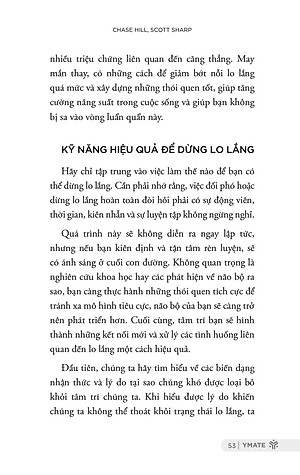 Sách Stop Overthinking - Sống Tự Do, Không Âu Lo - 7 Bước Loại Bỏ Suy Nghĩ Tiêu Cực Và Bắt Đầu Suy Nghĩ Tích Cực