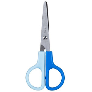 Kéo Thủ Công Nhỏ 121mm - Deli 6021 - Màu Xanh