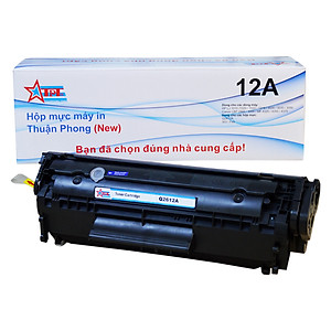 COMBO Hộp mực Thuận Phong 12A (TỰ NẠP) + 2 lọ mực đổ TP03 dùng cho máy in HP LJ 1010/ 1020/ 3030/ 3050/ Canon LBP 2900/ 3000/ MF 4000/ 4100 - Hàng Chính Hãng