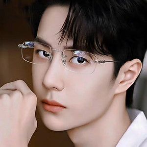 kính lão nam nữ không viền phong cách trẻ trung phù hợp khuôn mặt to và vừa A07