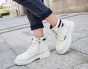 Bốt cổ caocho bé gái, giày bốt cổ ngắn phong cách Anh Quốc cho bé 3 - 12 tuổi GC48