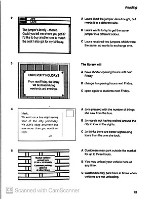 Cambridge Preliminary English Test 5 Student's Book with Answers