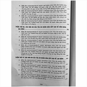 Sách Tuyển Tập Các Bản Án Của Tòa Án Nhân Cấp Cao Về Hành Chính - Kinh Doanh Thương Mại - Hôn Nhân Gia Đình - Lao Động (Dành cho Thẩm phán, Thẩm tra viên, Hội thẩm, Kiểm sát viên, Luật sư và các học viên tư pháp ) - TS. Trần Văn Hà (V2446A)