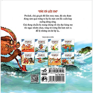 Sách Lại chuyện xóm gà - Pitikok và những quả trứng kỳ cục