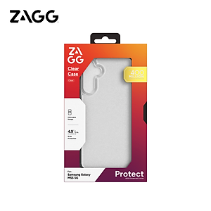 Ốp lưng ZAGG ESNTL Clear chống sôc dành cho cho Samsung M55 5G, hạn chế ố vàng - Hàng chính hãng
