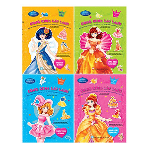 Bộ 4 Cuốn Tủ Sách Công Chúa Lấp Lánh