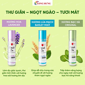 Dầu lăn giảm căng thẳng Eagle Brand Fresh On (8ml) - Hàng chính hãng