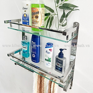 Kệ Kibath 2 Tầng Phòng Tắm Tiện Lợi