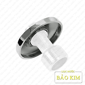 Bộ 02 chiêc chụp chân sen vòi bằng nhựa mạ crome và niken