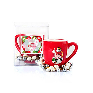 Cốc nến thơm ông già Noel MIC7509 7.5 x 9 cm