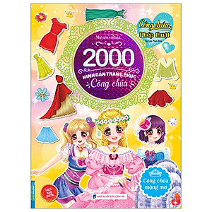 Combo 4 Cuốn: Công Chúa Phép Thuật - 2000 Hình Dán Trang Phục Công Chúa