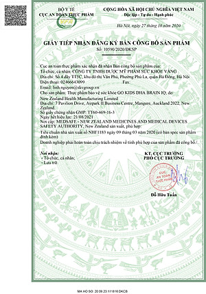 Viên Nhai Bổ Sung DHA Cho Bé New Zealand Go Kids DHA Brain IQ 60 Viên | Phát Triển Não Bộ - Thị Giác - Nhập Khẩu Chính Hãng