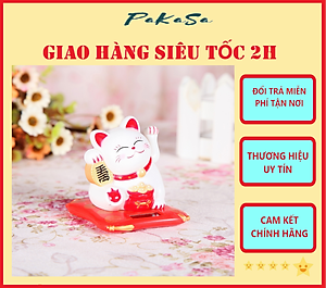 Tượng Mèo Vẩy Tay Tự Động Trưng Bày Cửa Hàng, Quán Ăn, Địa Điểm Kinh Doanh - Hàng Chính Hãng 