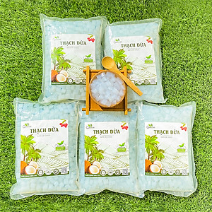 Thạch dừa hương vải Goce - Túi 1kg