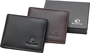 Ví Da Nam AT Leather 049 (11.5 x 9.5 cm)