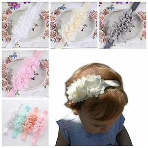 Voan hoa bé headband
