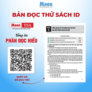 [Chương trình mới] Sách ôn thi đánh giá năng lực 2025- HSA, TSA, APT | Moonbook