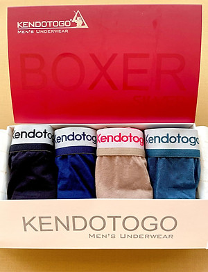 Kendo - Quần lót nam Kendo Boxer Gold Men's Underwear