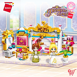 Đồ chơi lắp ráp, xếp hình Qman 32012: Căn phòng công chúa - 282 mảnh ghép