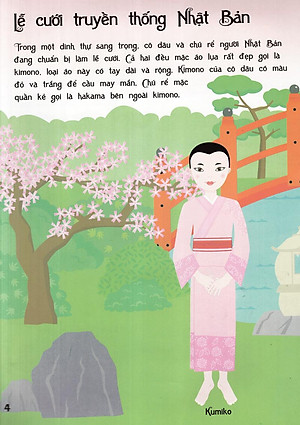 Sách Dán Hình Sáng Tạo Trang Phục Búp Bê - Trang Phục Các Nước 1